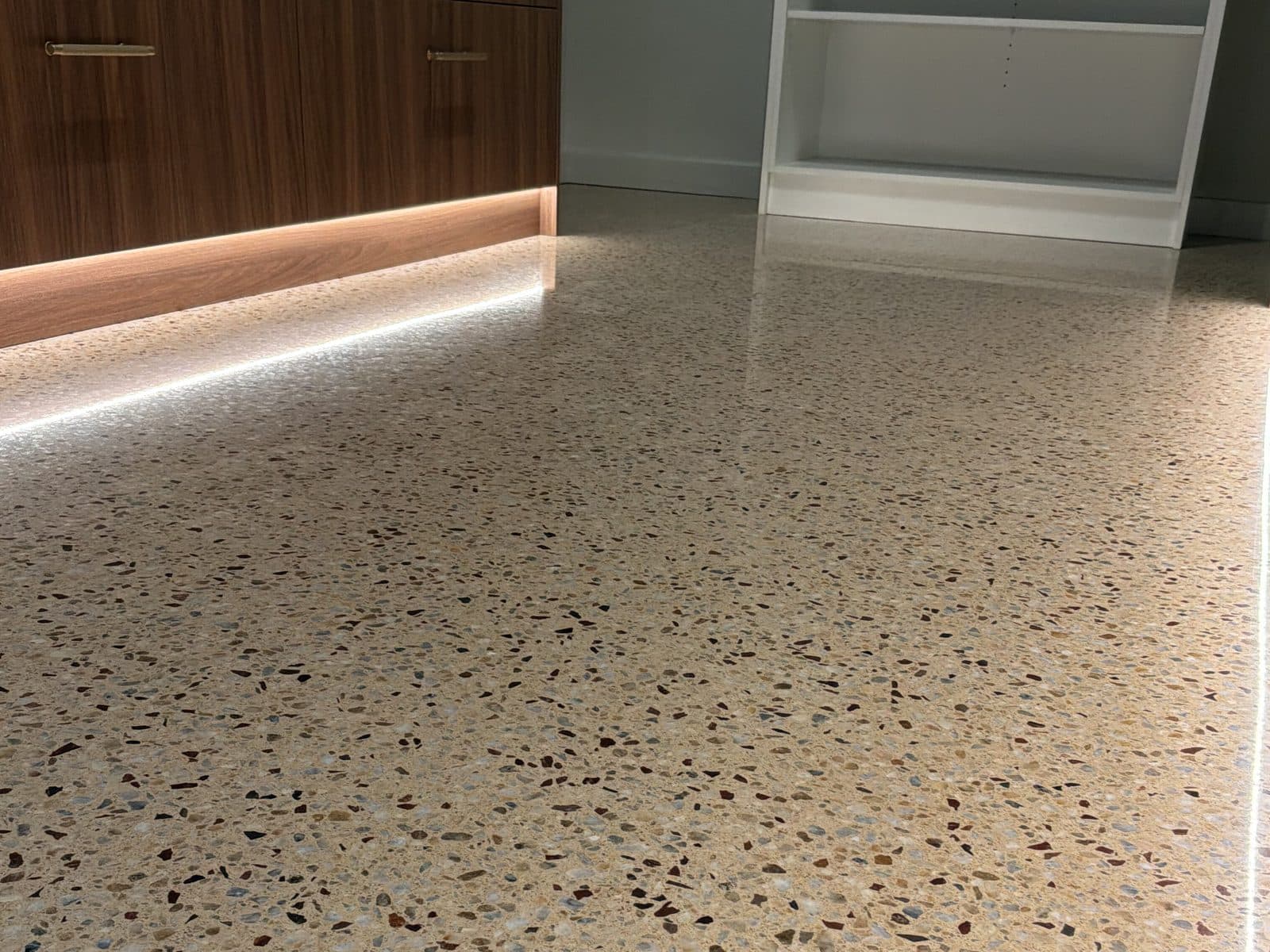 McInnis House — Full exposure polished concrete, Adelaide